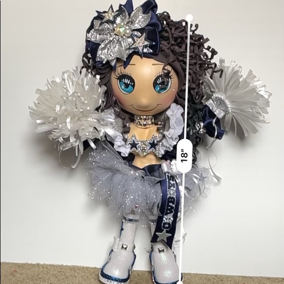 CUSTOM made COWBOYS Cheerleader - Picture 4 of 4